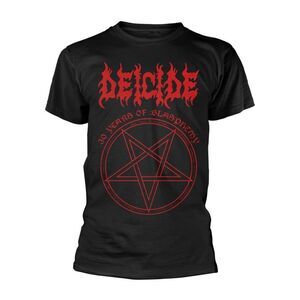Deicide Unisex Adult 30 Years Of Blasphemy T-Shirt / Black